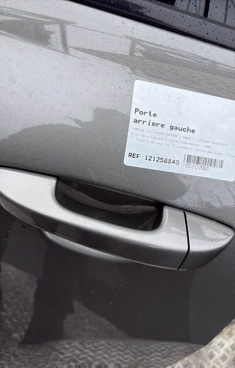Porte arrière gauche Porsche CAYENNE (92A) 3.0 diesel (2010) occasion