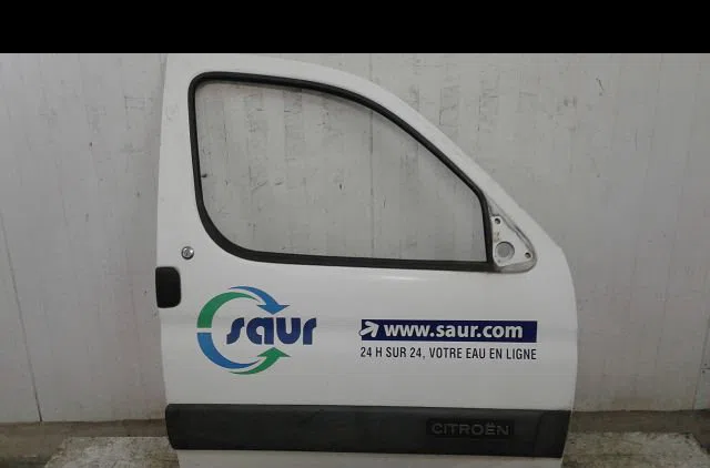 Porte avant droite Citroën BERLINGO - BERLINGO FIRST Camionnette-Monospace (M_) 1.6 hdi 75 (mb9hw) (2005-2011) 3 portes 