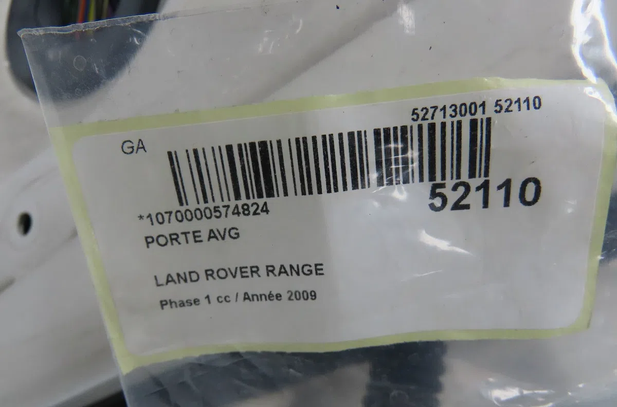 Porte avant gauche Land rover RANGE ROVER SPORT I (L320) 2.7 d 4x4 (2005-2013) occasion