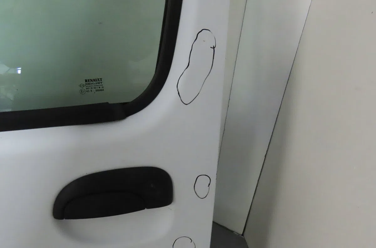 Porte avant gauche Renault KANGOO Express (FC0-1_) 1.2 bifuel (1998-2001) occasion