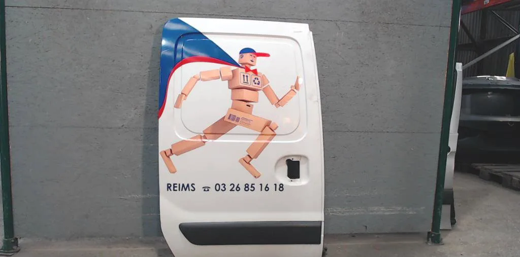 Porte coulissante d Renault KANGOO Express (FC0-1_) 1.5 dci (fc08, fc09) (2003) occasion