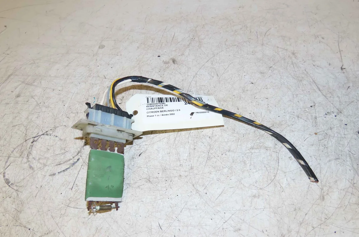 Resistance de chauffage CITROEN BERLINGO I occasion