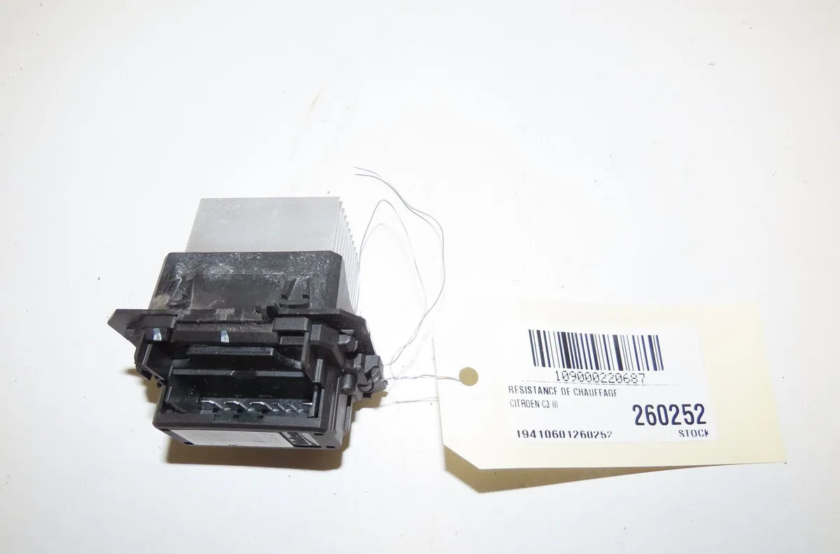 Resistance de chauffage Citroen C3 III (SX) 1.2 thp 110 (2016) occasion