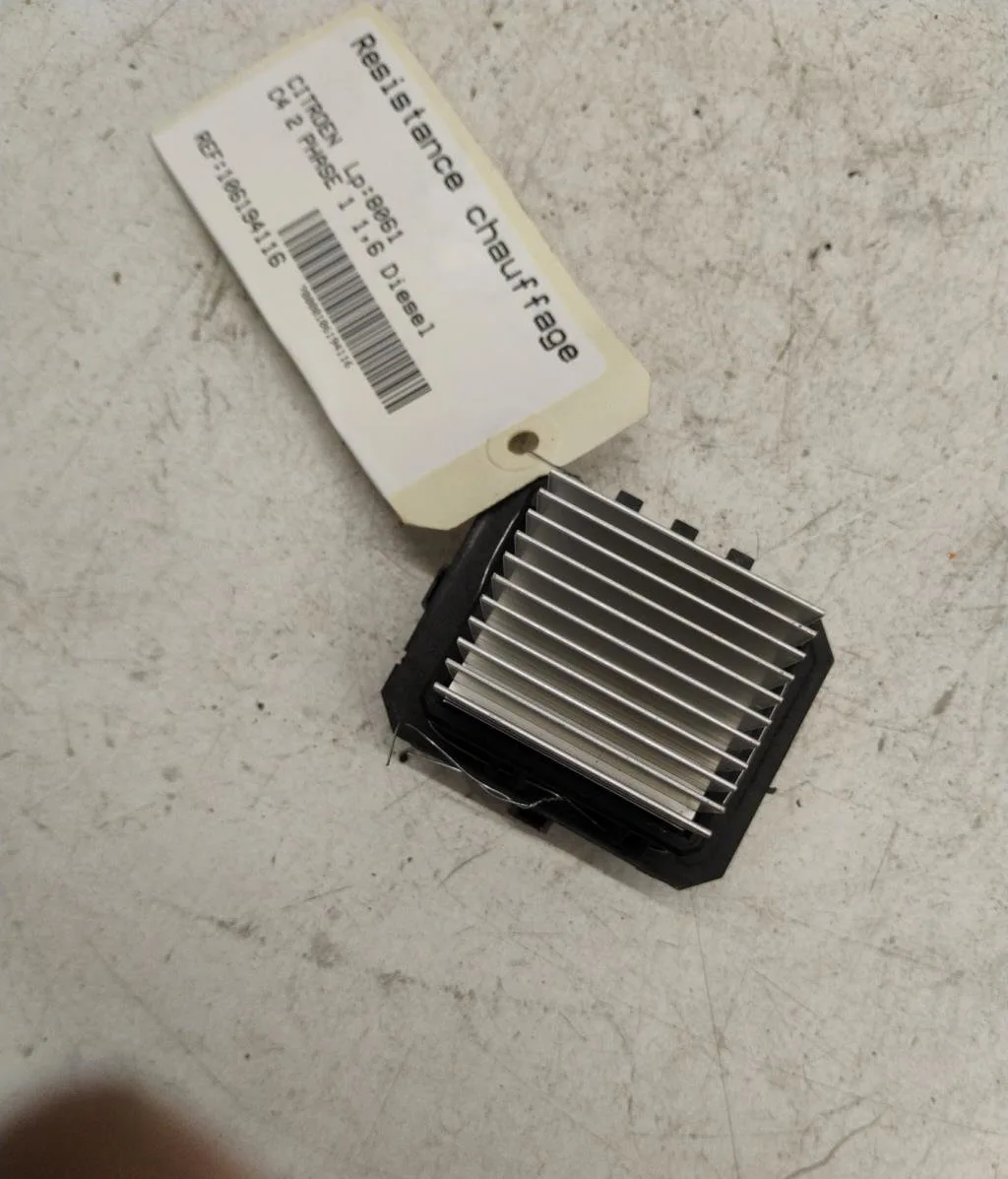 Resistance de chauffage Citroen C4 II (NC_) 1.6 hdi 90 (2009) 5 portes occasion