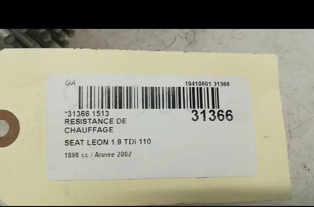 Resistance de chauffage SEAT LEON I 2002 occasion