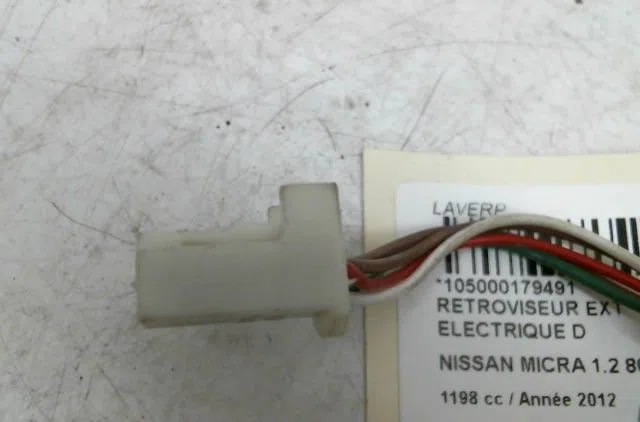 Retroviseur exterieur electrique droit Nissan MICRA IV (K13K) 1.2 (2010-2015) occasion