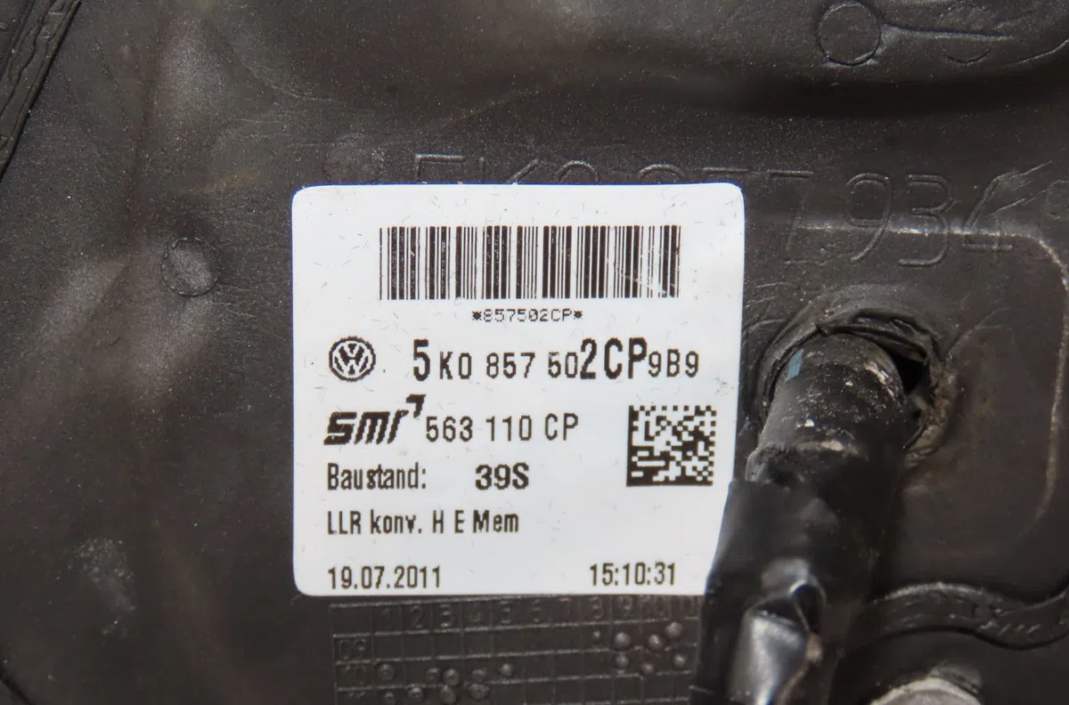 Retroviseur exterieur electrique droit Volkswagen GOLF VI (5K1) 1.6 tdi (2009-2012) 5 portes occasion