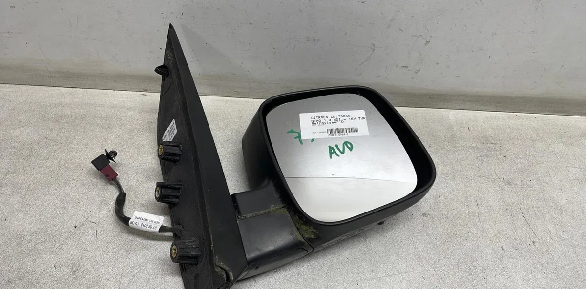 Retroviseur exterieur manuel droit Citroen NEMO Camionnette-Monospace (AA_) 1.3 hdi 75 (2010) 3 portes occasion