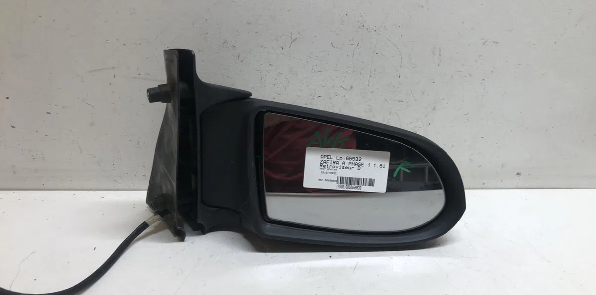 Retroviseur exterieur manuel droit Opel ZAFIRA A Monospace (T98) 1.6 16v (f75) (1999-2005) occasion