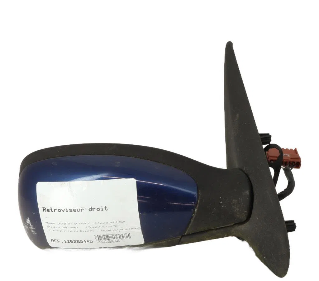 Retroviseur exterieur manuel droit Peugeot 306 3-5 portes (7A, 7C, N3, N5) 1.6 (1993-2000) occasion