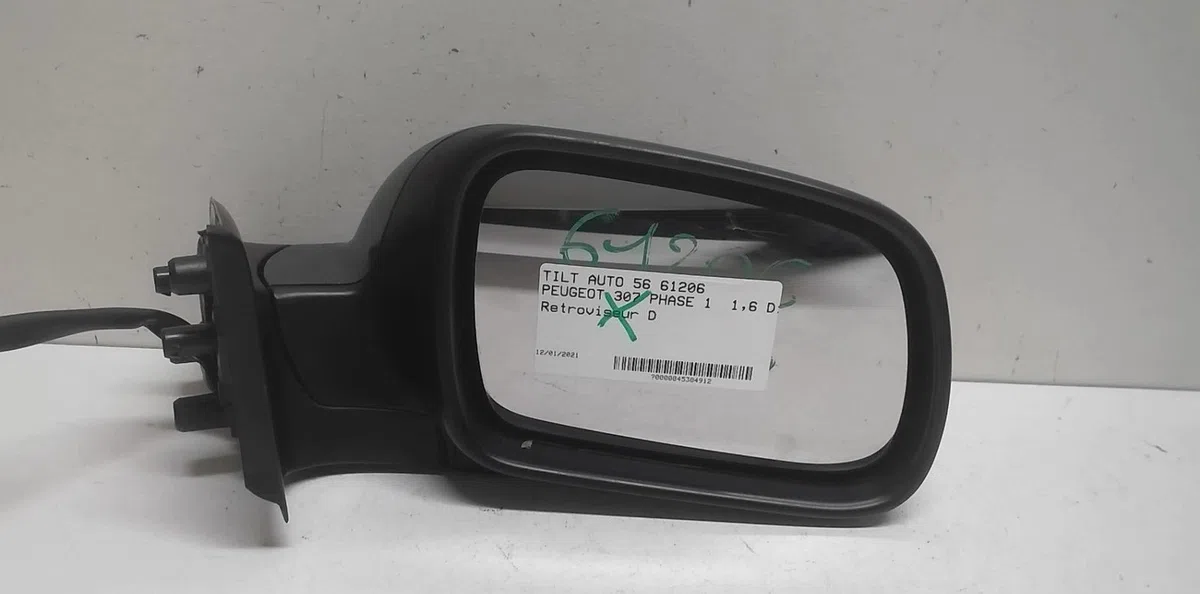Retroviseur exterieur manuel droit Peugeot 307 (3A-C) 1.6 hdi 110 (2004-2009) 5 portes occasion
