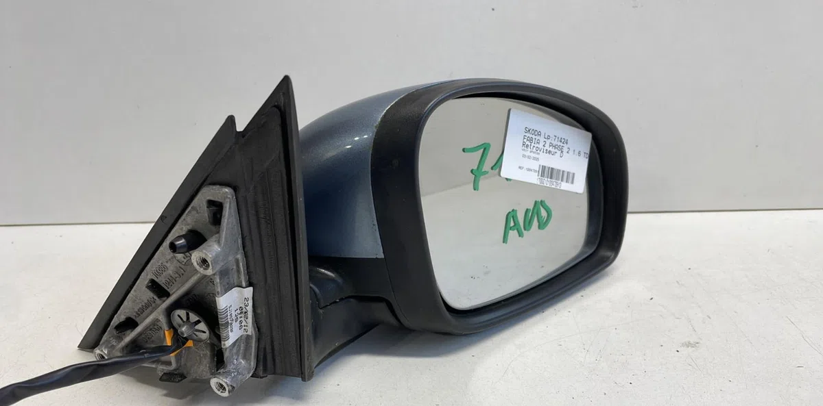 Retroviseur exterieur manuel droit Skoda FABIA II (542) 1.6 tdi (2010-2014) occasion