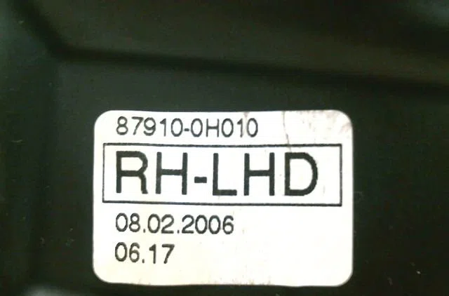 Retroviseur exterieur manuel droit TOYOTA AYGO occasion