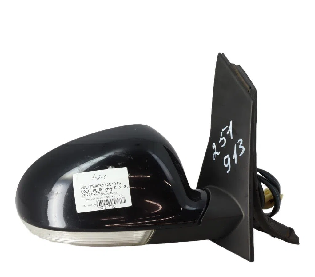 Retroviseur exterieur manuel droit Volkswagen GOLF PLUS V (5M1, 521) 2.0 tdi (2005-2013) occasion