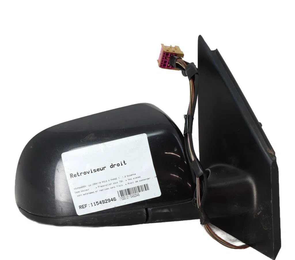 Retroviseur exterieur manuel droit Volkswagen POLO (9N_, 9A_) 1.2 (2002-2007) 5 portes occasion