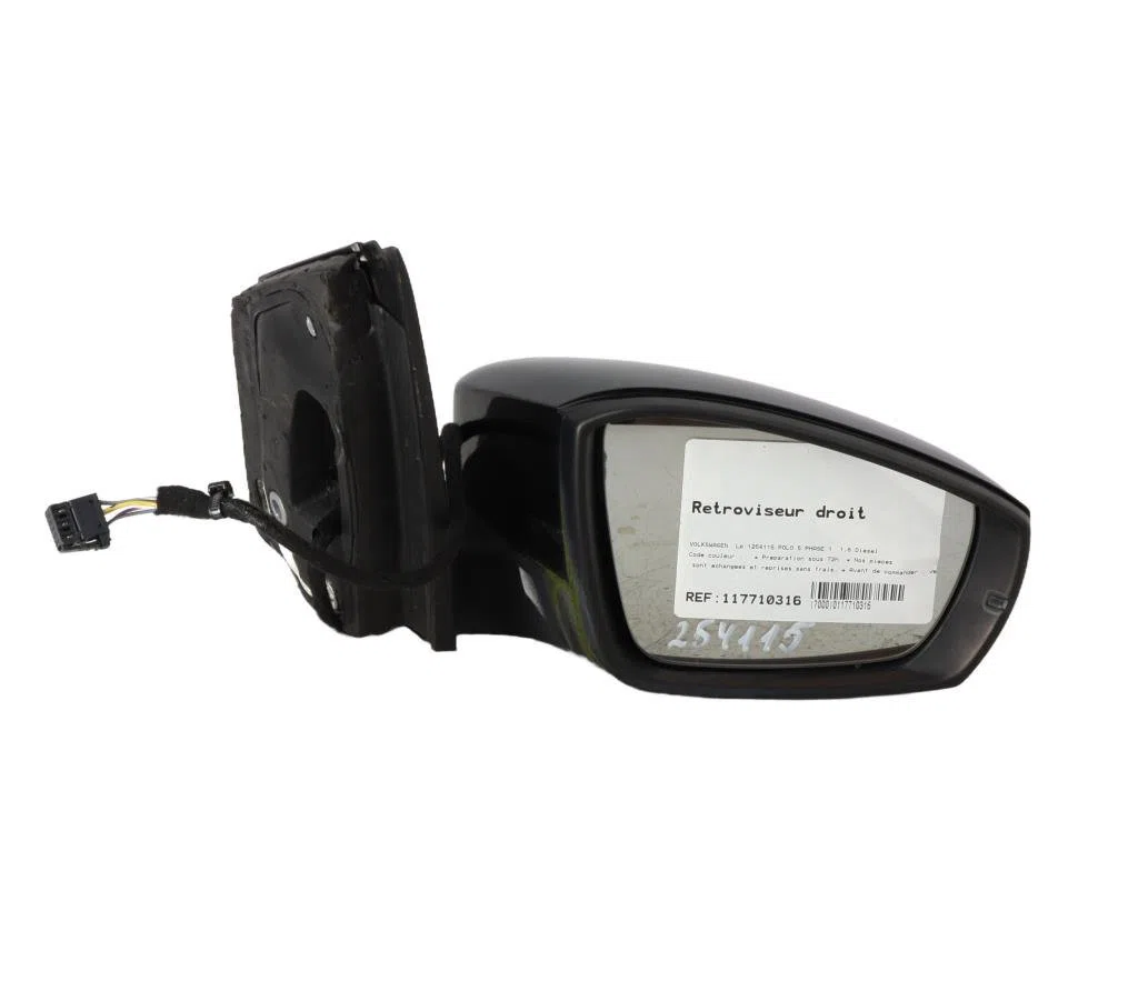 Retroviseur exterieur manuel droit Volkswagen POLO V (6R1, 6C1) 1.6 tdi (2009) occasion
