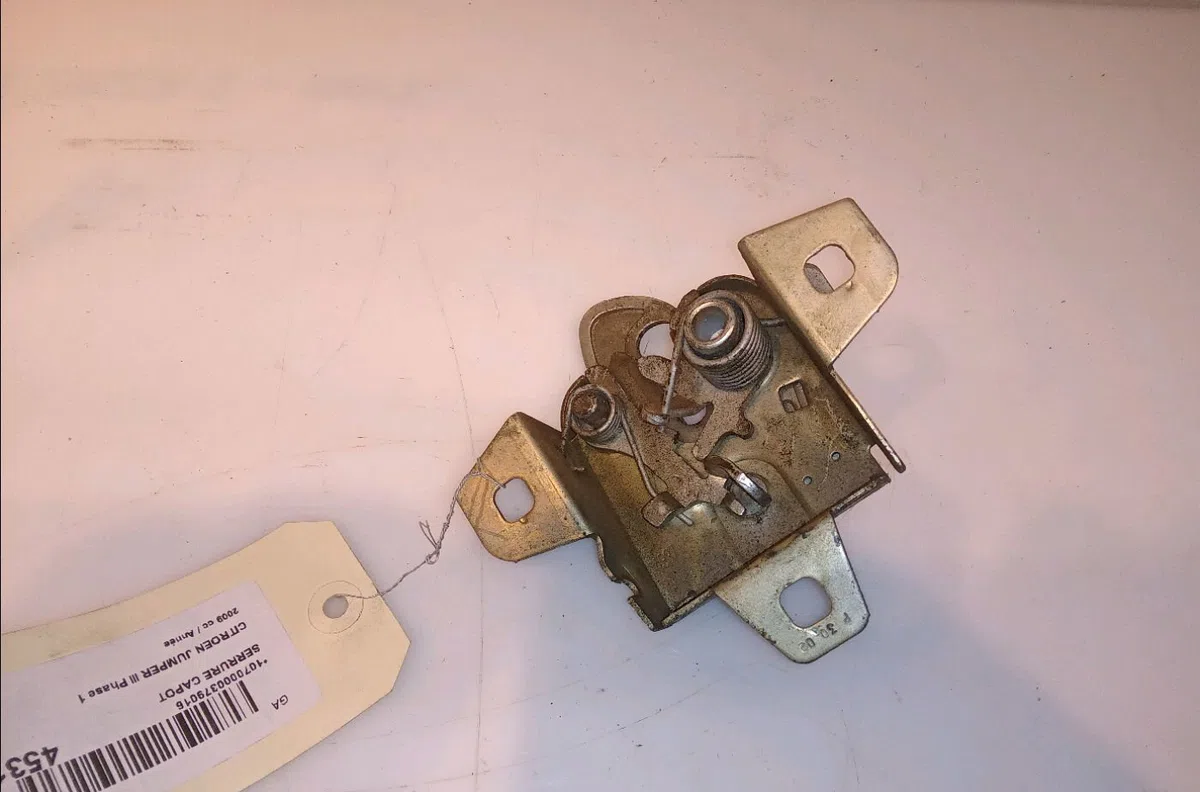 Serrure capot Citroen JUMPER Camionnette 2.2 hdi 100 (2006-2012) occasion