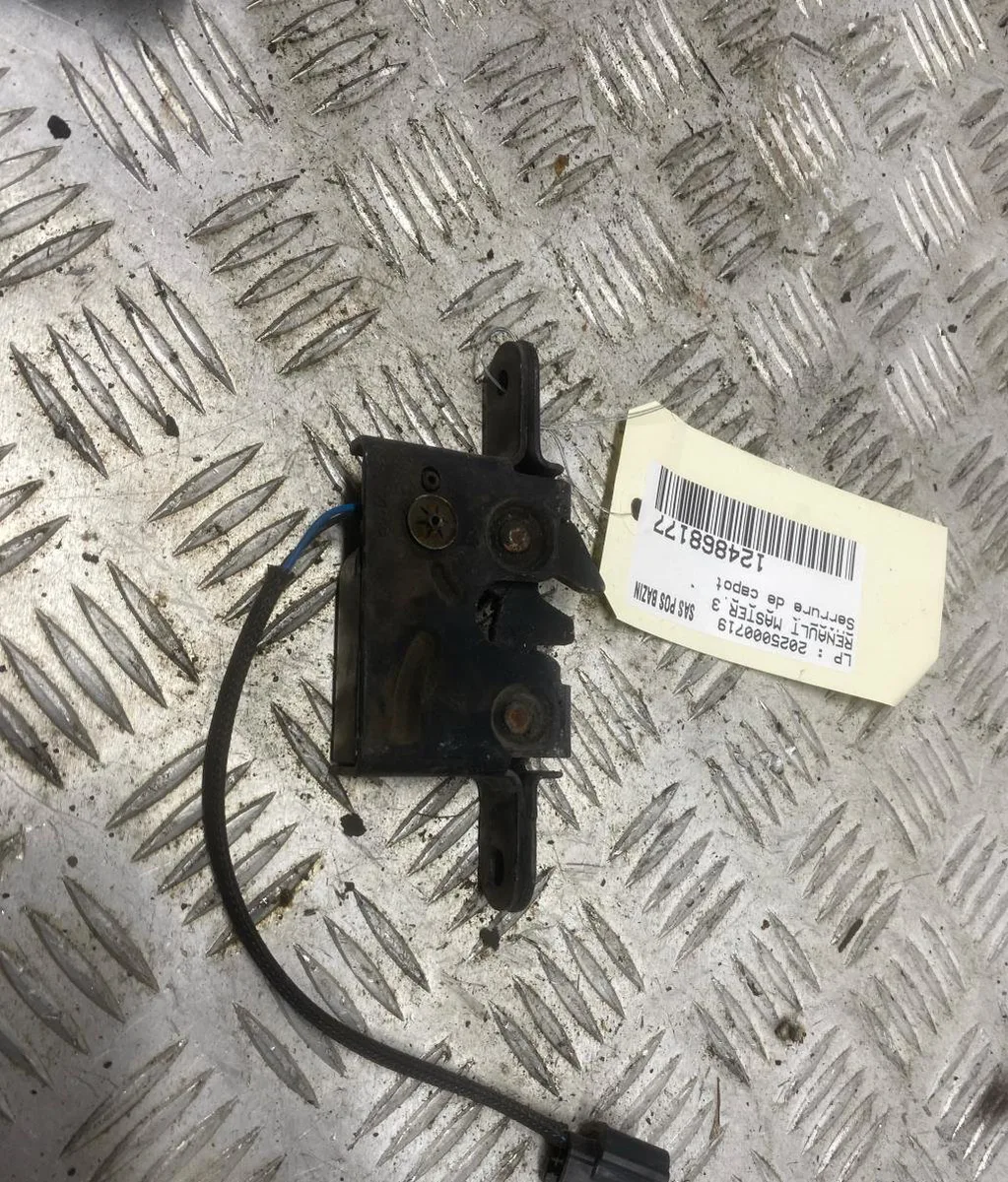 Serrure capot RENAULT MASTER 3 PHASE 2 occasion