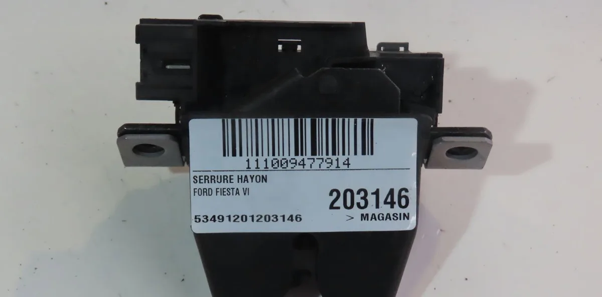 Serrure hayon Ford FIESTA VII (HJ, HF) 1.5 tdci (2017) occasion