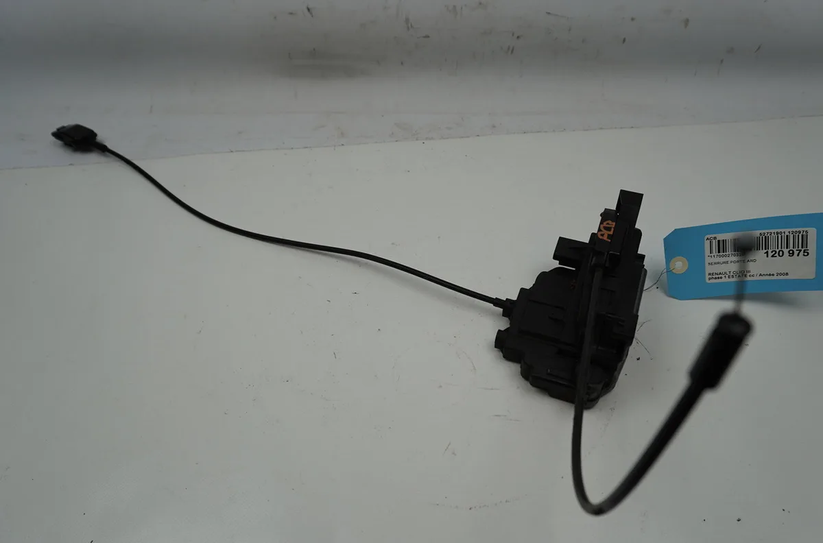 Serrure porte ard Renault CLIO III Grandtour (KR0-1_) 1.2 16v (kr0p) (2007-2012) occasion