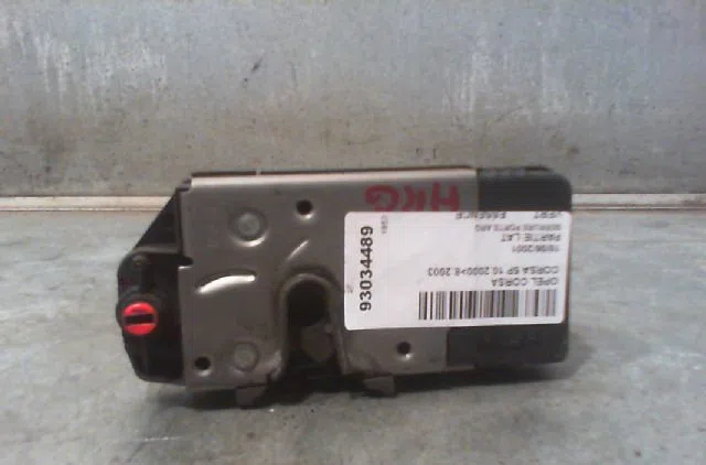 Serrure porte arg OPEL CORSA 2001 occasion
