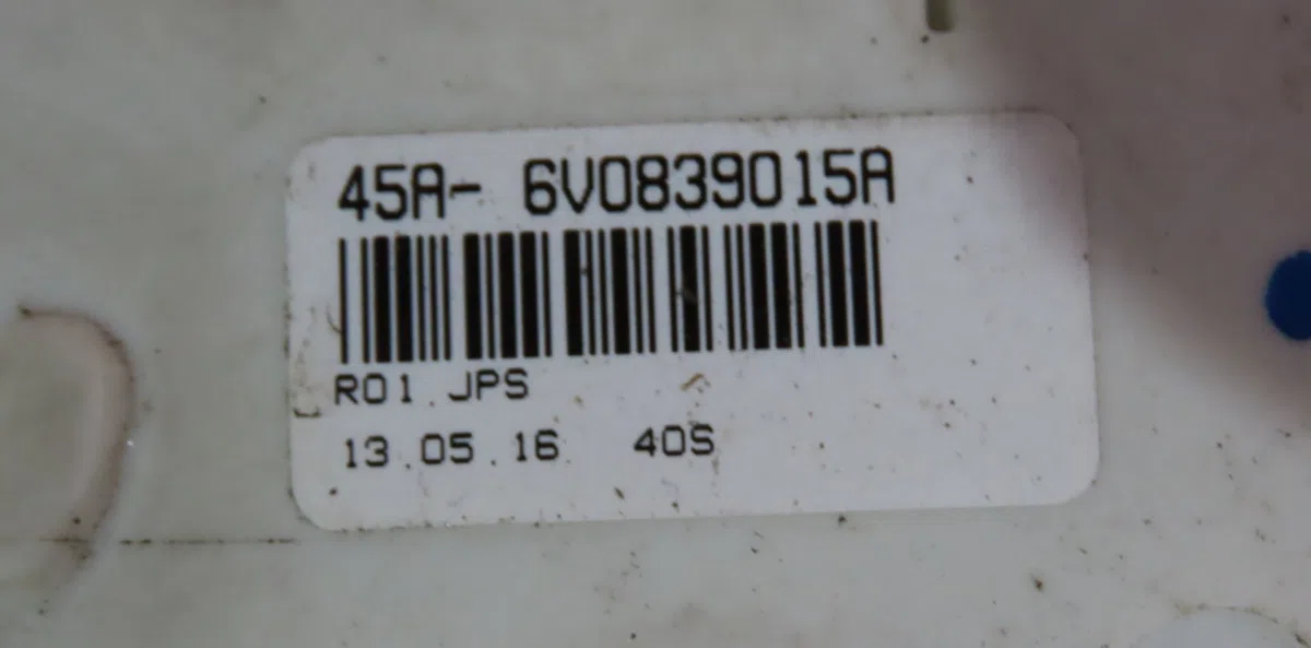 Serrure porte arg Skoda SUPERB III (3V3) 1.6 tdi (2015) occasion