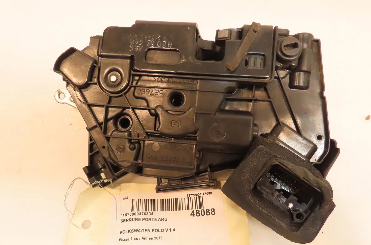 Serrure porte arg Volkswagen POLO V (6R1, 6C1) 1.2 tdi (2009) 5 portes occasion