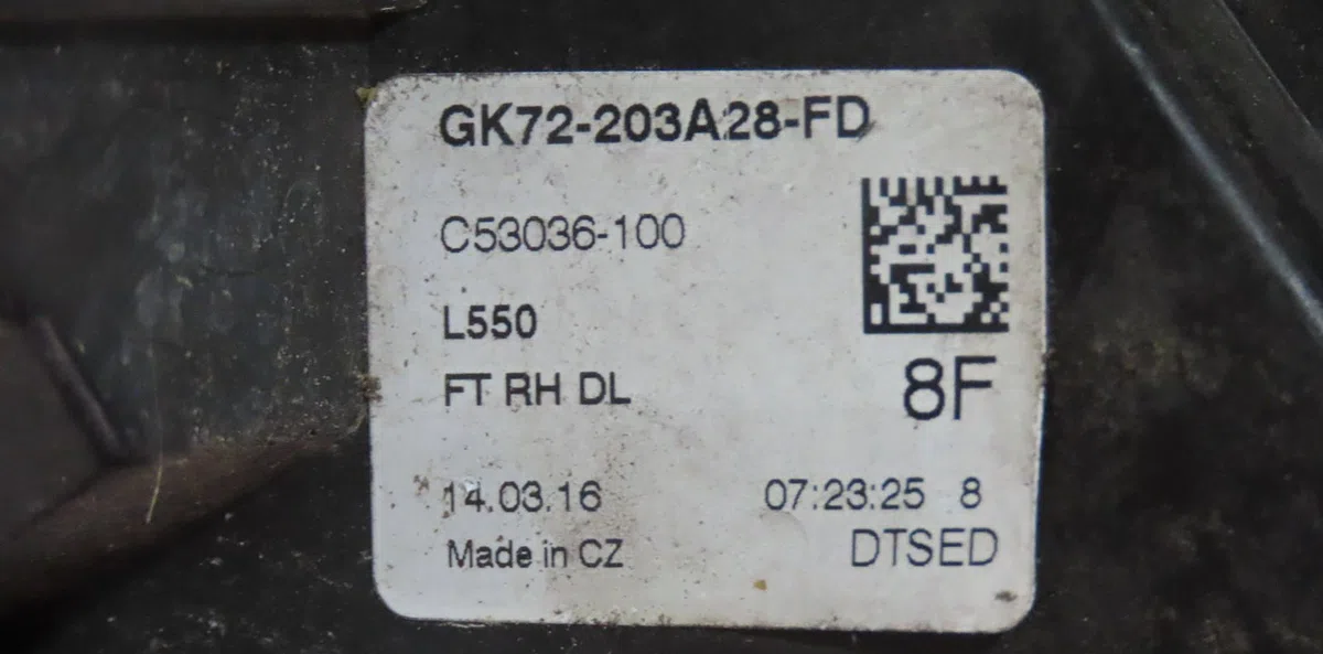 Serrure porte avd Land rover DISCOVERY SPORT (L550) 2.0 d 4x4 (2014) occasion