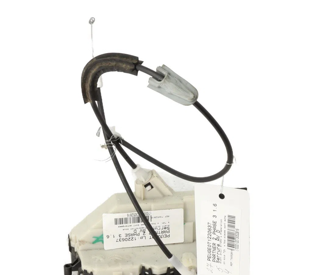 Serrure porte avd Peugeot PARTNER Camionnette-Monospace 1.6 hdi - bluehdi 75 (2011) occasion