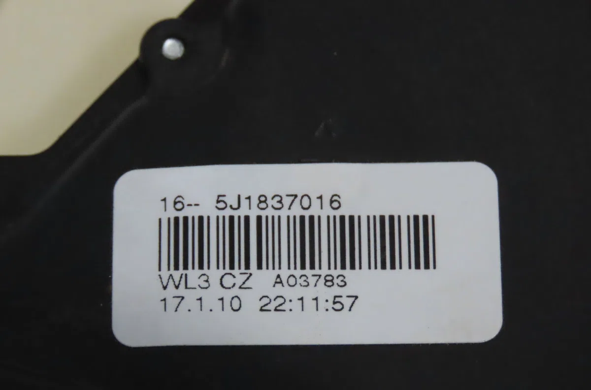 Serrure porte avd Skoda FABIA II (542) 1.4 tdi (2007-2010) occasion
