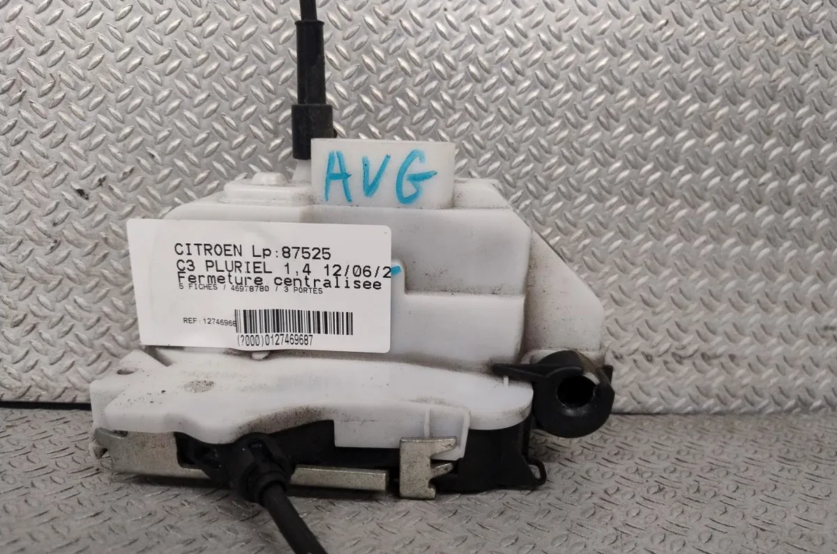 Serrure porte avg Citroen C3 Pluriel (HB_) 1.4 hdi (2004) 2 portes occasion