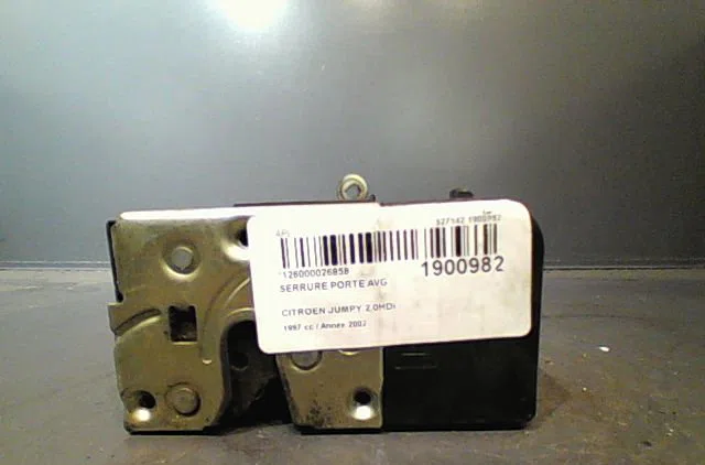 Serrure porte avg CITROEN JUMPY I Phase 1 09-1995--12-2003 occasion