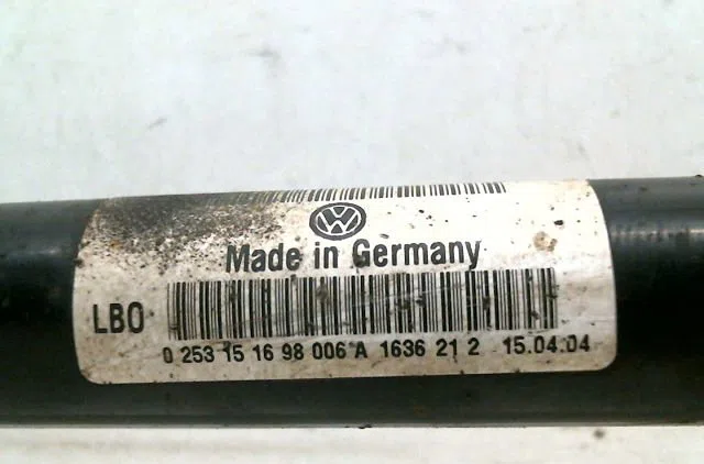 Transmission arrière droite VOLKSWAGEN TOUAREG occasion
