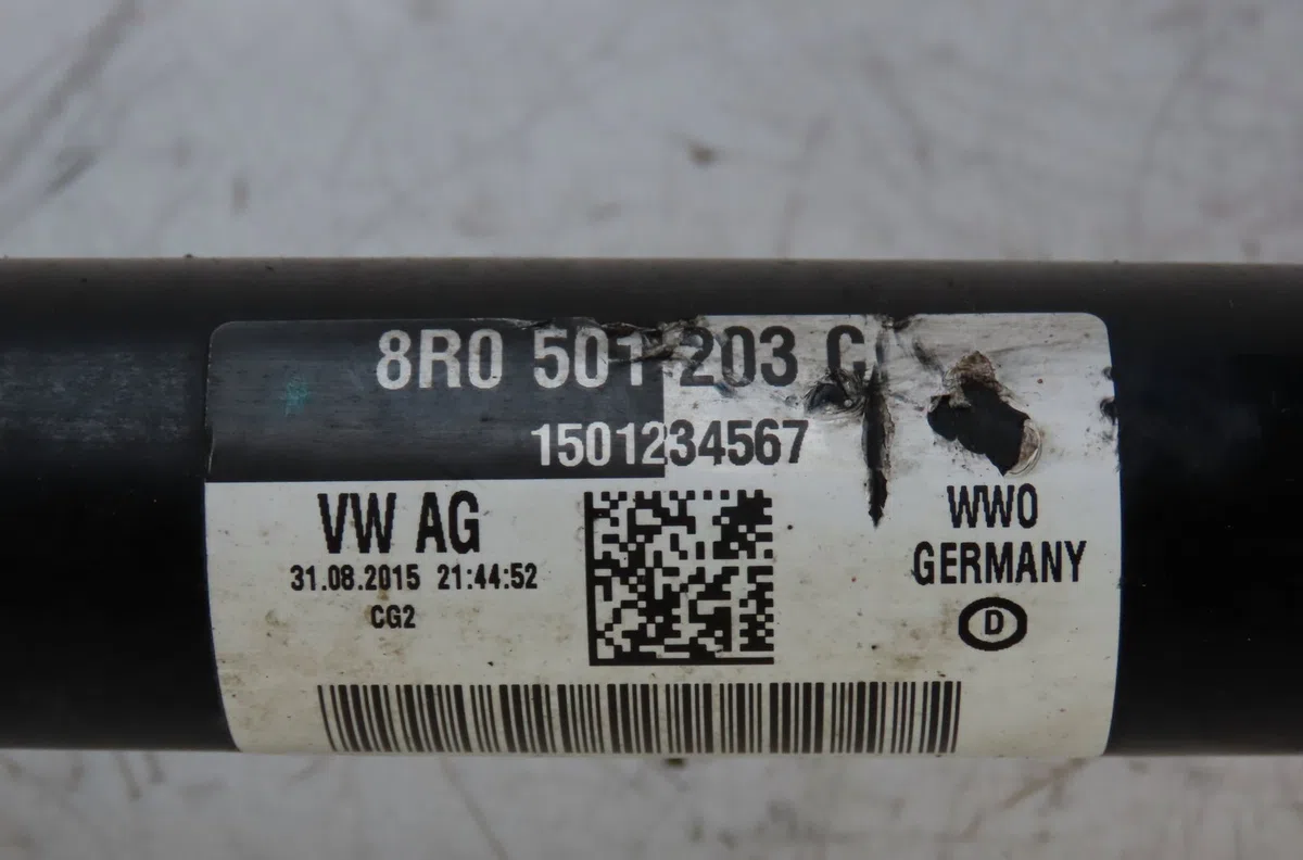 Transmission arrière gauche Audi Q5 (8RB) 3.0 tdi quattro (2008-2017) occasion