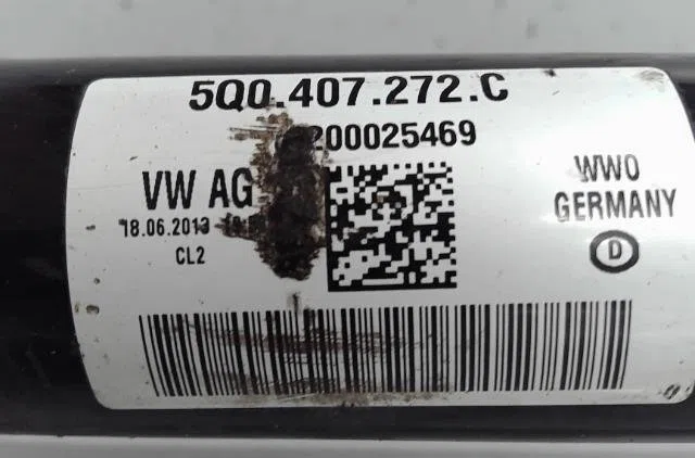 Transmission avant droite Volkswagen GOLF VII (5G1, BQ1, BE1, BE2) 1.4 tsi (2014-2020) occasion