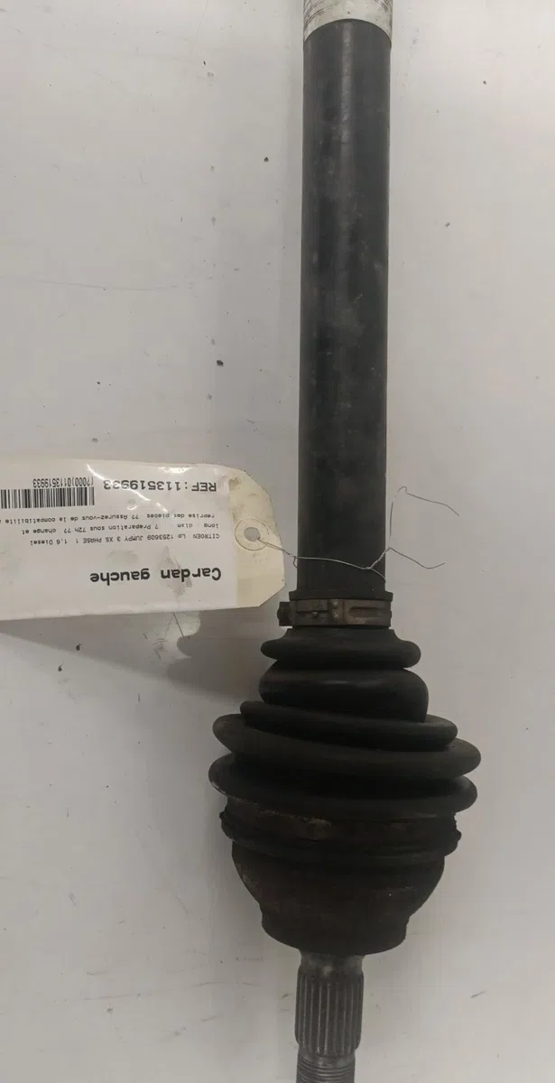 Transmission avant gauche Citroen JUMPY Camionnette (V_) 1.6 bluehdi 95 (2016) occasion