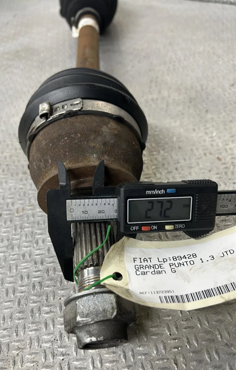 Transmission avant gauche Fiat GRANDE PUNTO (199_) 1.3 d multijet (2008) occasion