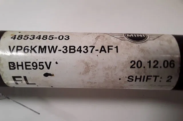 Transmission avant gauche Mini MINI (R56) Cooper (2006-2012) occasion