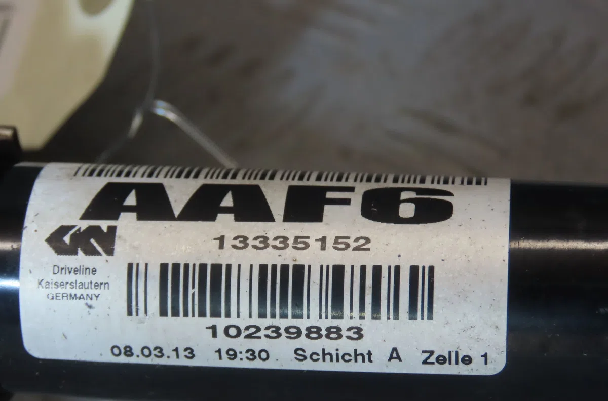 Transmission avant gauche OPEL ASTRA 2013 occasion