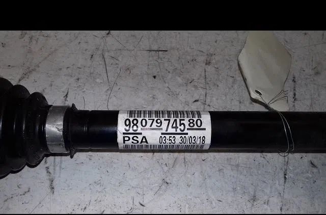 Transmission avant gauche Peugeot 208 I (CA_, CC_) 1.2 thp 110 (2013) occasion
