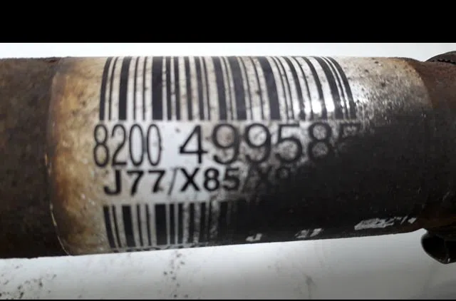 Transmission avant gauche RENAULT CLIO 2010 occasion