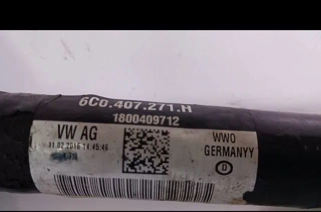 Transmission avant gauche Volkswagen POLO V (6R1, 6C1) 1.0 (2014) occasion