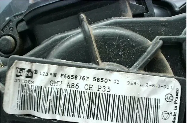 Ventilateur de chauffage Citroën C2 (JM_) 1.4 hdi (2003-2009) 3 portes occasion