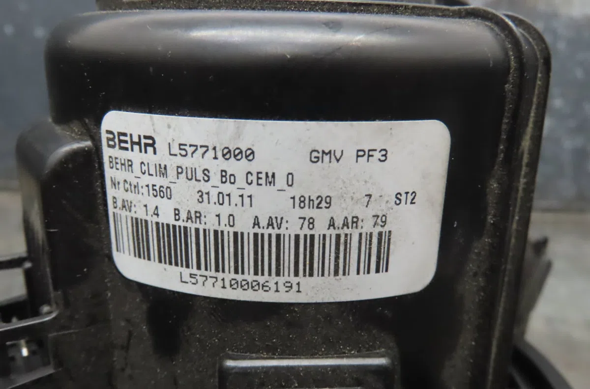 Ventilateur de chauffage Citroën C5 III (RD_) 2.0 hdi 165 (2009) occasion