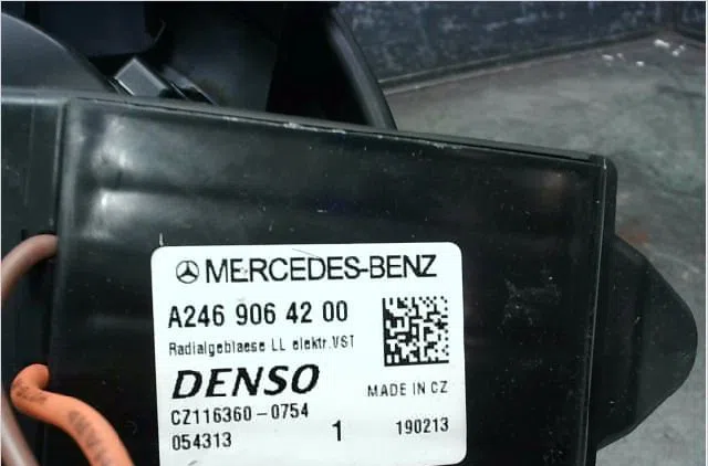 Ventilateur de chauffage Mercedes-benz CLASSE B Sports Tourer (W246, W242) B 200 cdi (246.201) (2011-2014) occasion