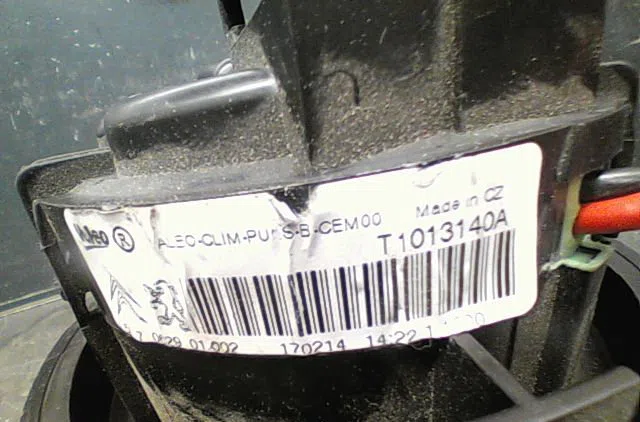 Ventilateur de chauffage Peugeot 208 I (CA_, CC_) 1.2 vti 82 (2012) occasion
